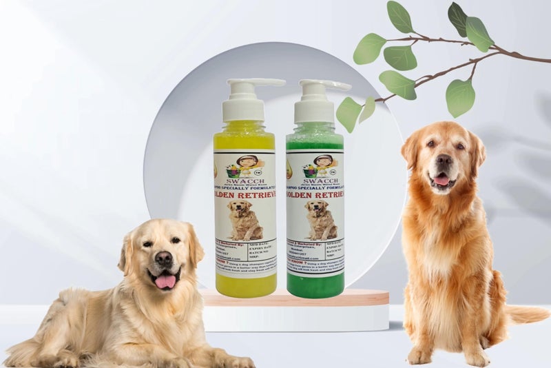 SWACCH Premium Shampoo for Golden Retriever (200ML)(Combo Pack of 2) Lemon & NEEM ALOVERA - Image 2