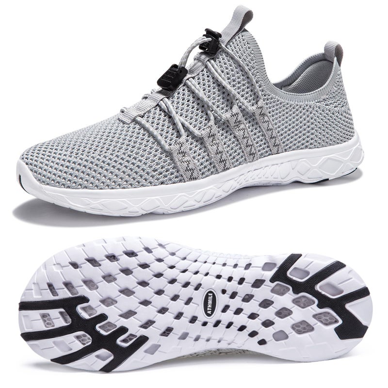 ATHMILE Water Shoes for Men Women Barefoot Hiking Swim River Shoes Adult Lake Pool Aqua Socks Beach Quick Dry for Hiking Surfing Kayaking Sport Accessories Camping Must Haves - Image 2