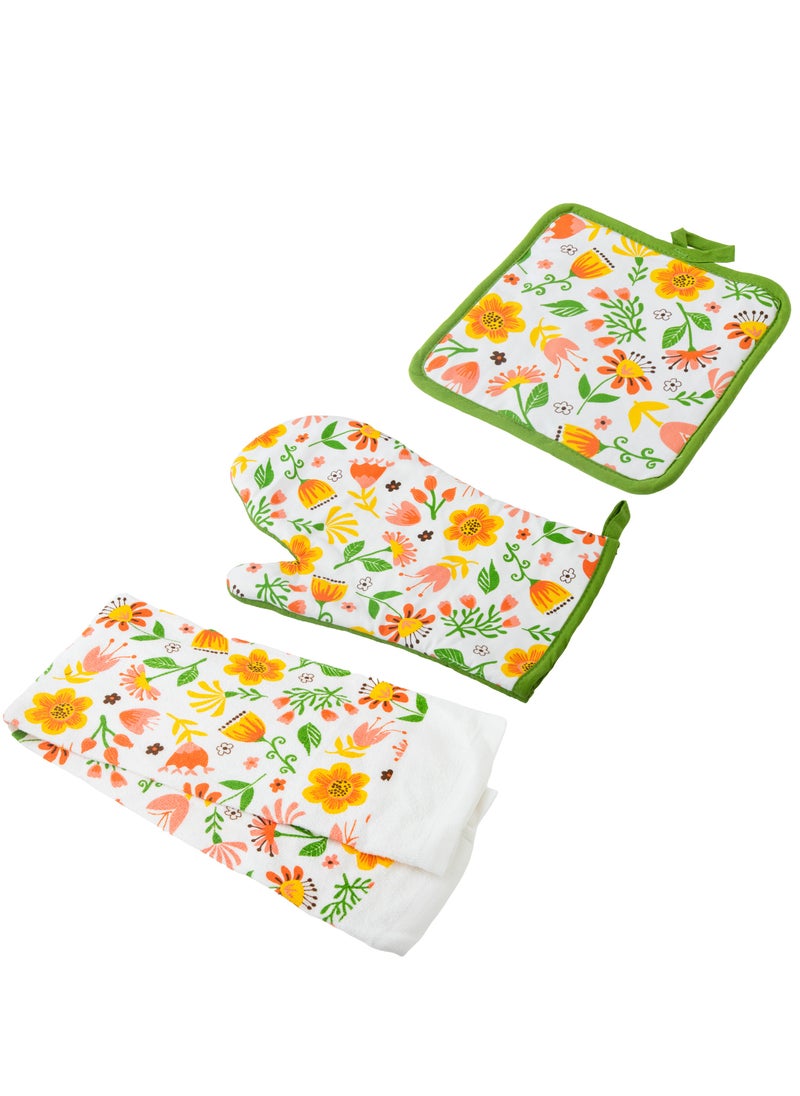 Dania - Kitchen set towel and heat holder and how to insulate heat from high quality cotton fabric in multiple colors and designs - Image 1