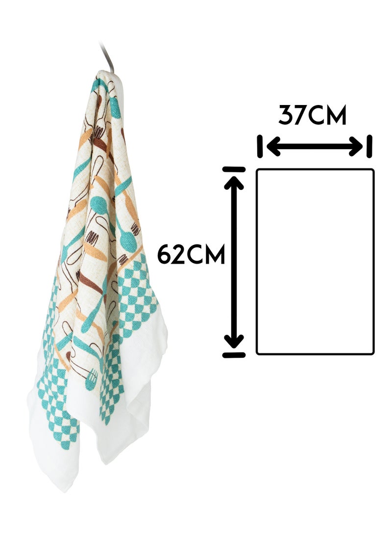 Dania - Kitchen set towel and heat holder and how to insulate heat from high quality cotton fabric in multiple colors and designs - Image 1