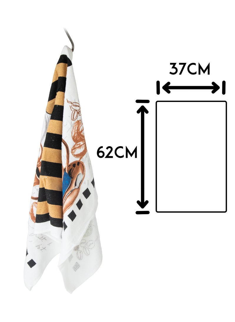 Dania - Kitchen set towel and heat holder and how to insulate heat from high quality cotton fabric in multiple colors and designs - Image 1