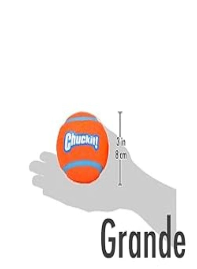Chuckit! Dog Tennis Ball Dog Toy, Large (3 Inch Diameter) for dogs 60-100 lbs, Pack of 2 - Image 5