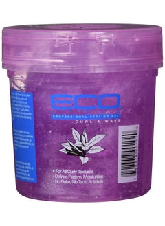 Eco Style جل الشعر المموج والتجعيد، تركيبة خالية من الكحول، تثبيت مثالي للجوانب المائلة أو المدببة، مثالي للشعر المموج، بدون رقائق، لم يتم اختباره على الحيوانات، يرطب 16 أونصة  - Image 4