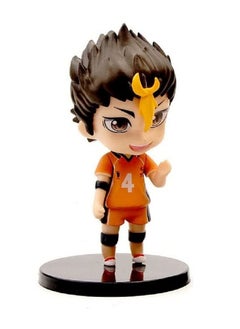 Trunkin Trunkin | Haikyuu Yu Nishinoya Action Figure | PVC Anime Figurine Volleyball Anime | Model Toy Gift Collectible - 10 Cm  - Image 1