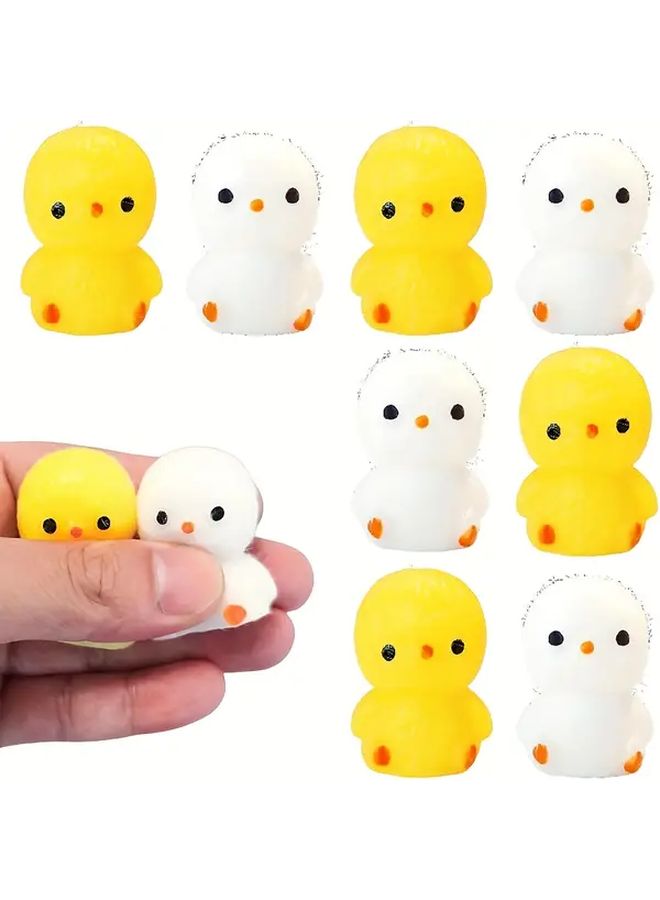 2Pcs Taba Squishy Duck Toys Random Color Stress Balls Sensory Play - Image 2