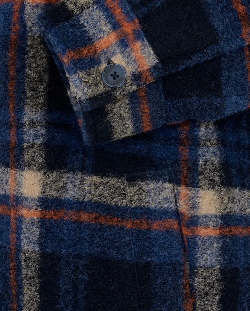 كاميتشسما جاكيت كاروهات بجيوب أمامية