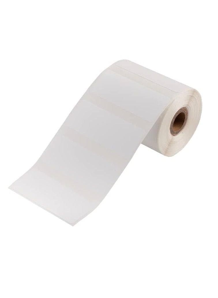 Label rolls for M110/M110S/M120/M200/M220 Bluetooth Label Printers - Black on White Sticker Labels (40 x 30 mm 230 labels) 2 x