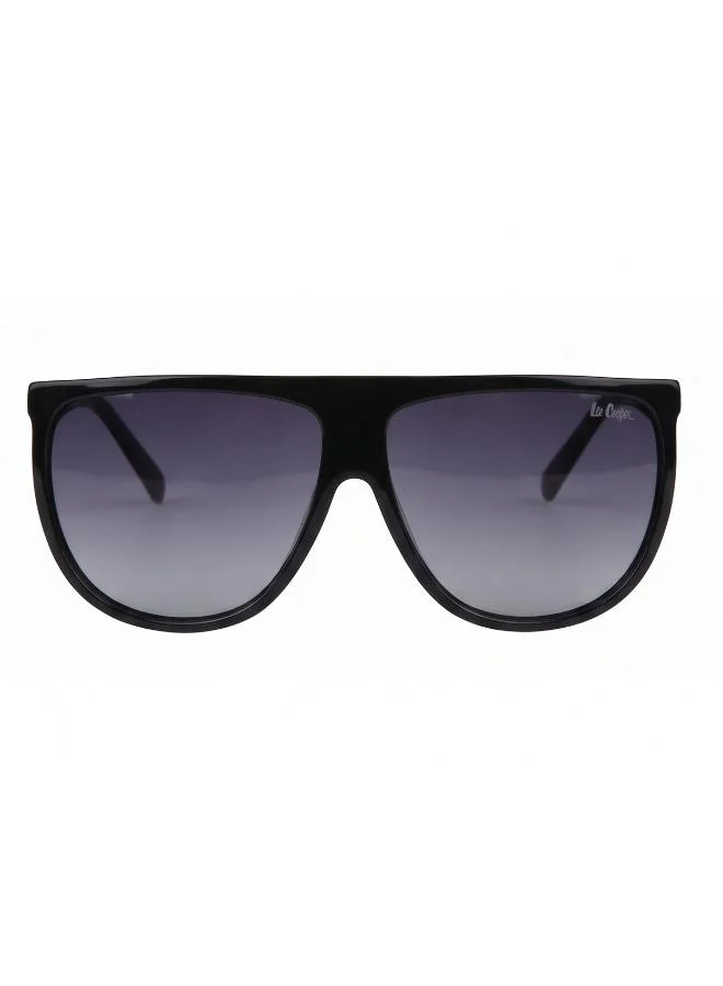 لي كوبر Polarized Sunglasses Black Frame Green Mirror Lens 62mm  - LCM10815C3