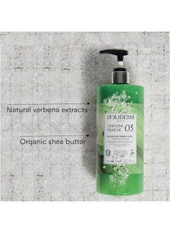 Doliderm Doliderm Paris - Creamy Shower Gel, 33.8 Fl Oz (Fresh Verbena)  - Image 3
