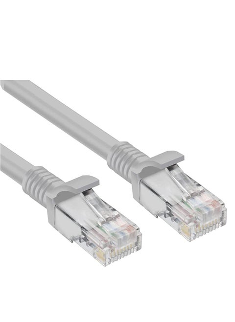 High Speed(20M/65.6 Feet) RJ45 Cat 6 Ethernet Patch Cable LAN Cable Compatible for PS4 PS3 Nintendo Switch Raspberry Pi 4 Smart TV Computer Modem Router Gray