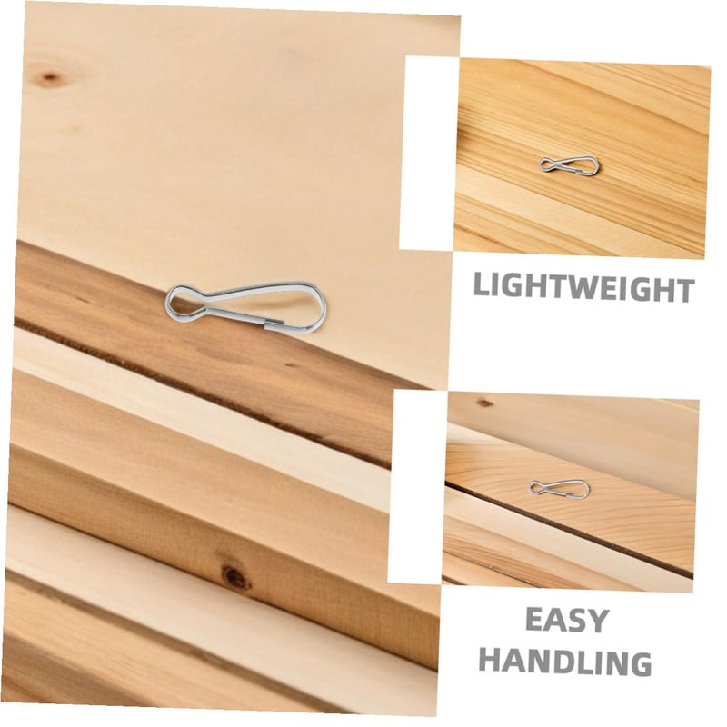 15pcs 40mm Stainless Steel Quick Release Snap Hooks For Residential And Event Flagpoles - Image 4