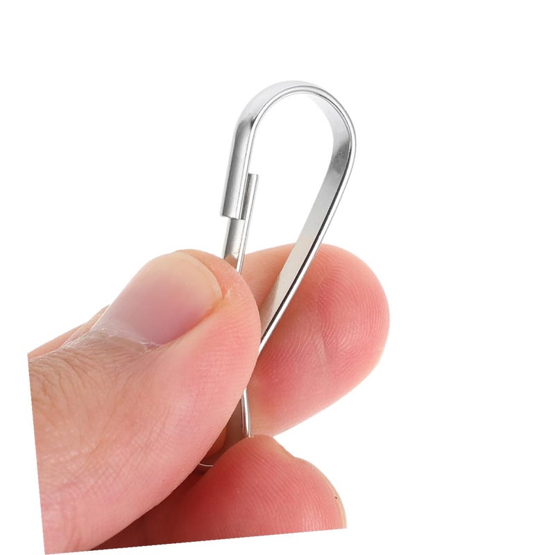 15pcs 40mm Stainless Steel Quick Release Snap Hooks For Residential And Event Flagpoles - Image 5