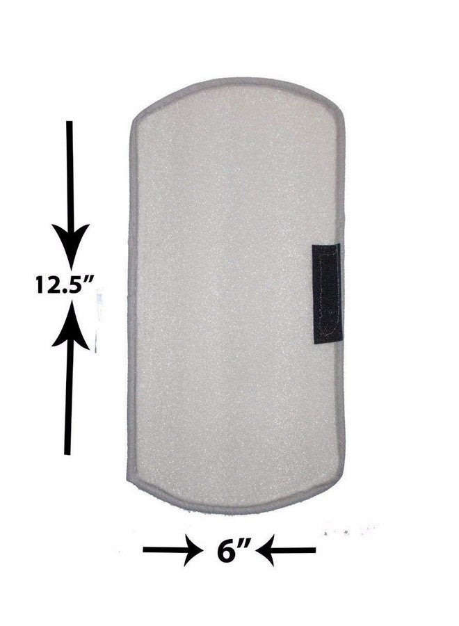 Kuber Industries غطاء مقبض الثلاجة القابل للغسل من كوبر إندستريز ركسين، عبوة من 2 (رمادي) - Image 3