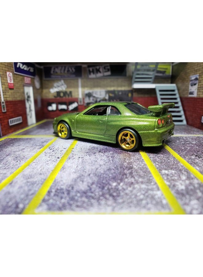 4DOBBY Mixed/Random Real Riders Wheels Rims Tires Set for 10 Cars 1/64 Scale - Image 2