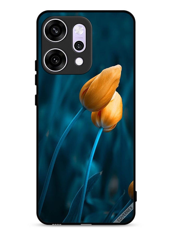 Covernex Oppo Reno14 Pro Protective Case Cover Two Cute Flowers - Image 1