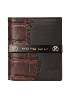 AL FASCINO AL FASCINO Wallets for Men Leather Original Purses for Men RFID Wallet for Men Leather Wallet for Men Money Purse for Men Wallet Mens Wallet Men Wallet Gents Wallets Card Holder for Men Gents Wallets  - Image 1