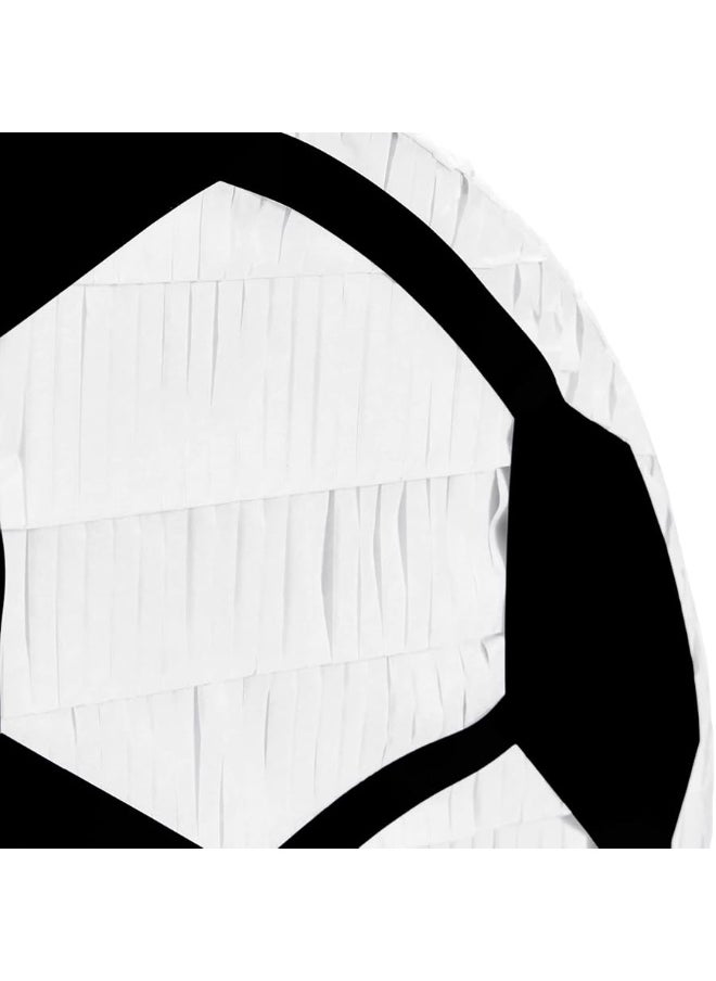 Blue Panda - BLUE PANDA Soccer Ball Pinata for Sports Themed Birthday Party Decorations, Small (12.6 x 3.0 x 12.6 Inches) - Image 1