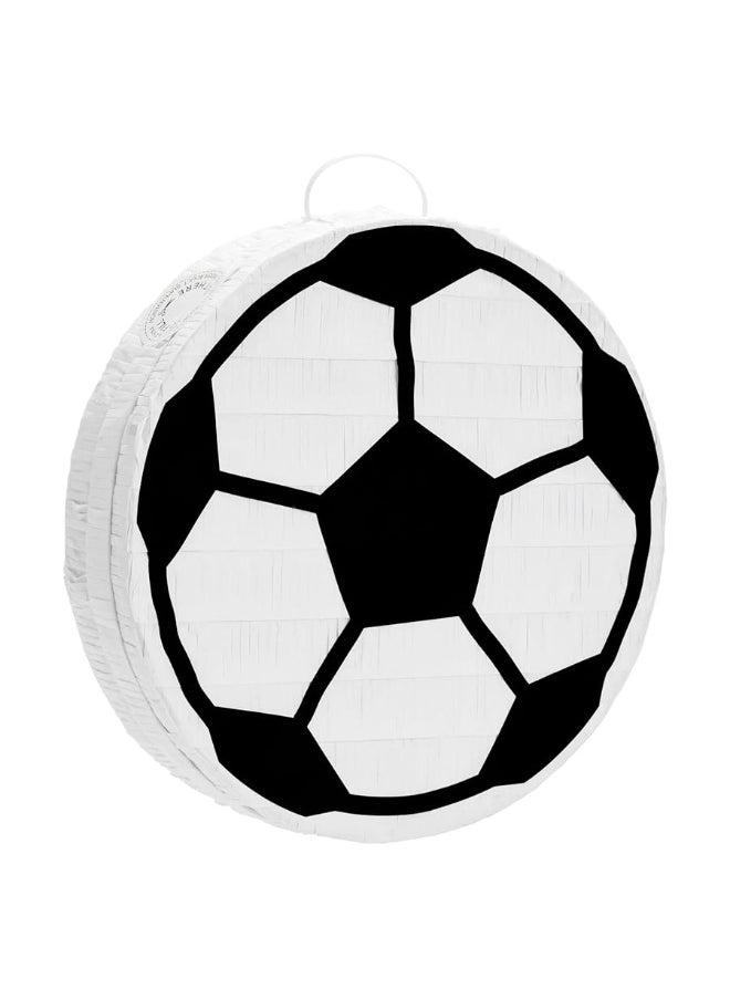 Blue Panda - BLUE PANDA Soccer Ball Pinata for Sports Themed Birthday Party Decorations, Small (12.6 x 3.0 x 12.6 Inches) - Image 1