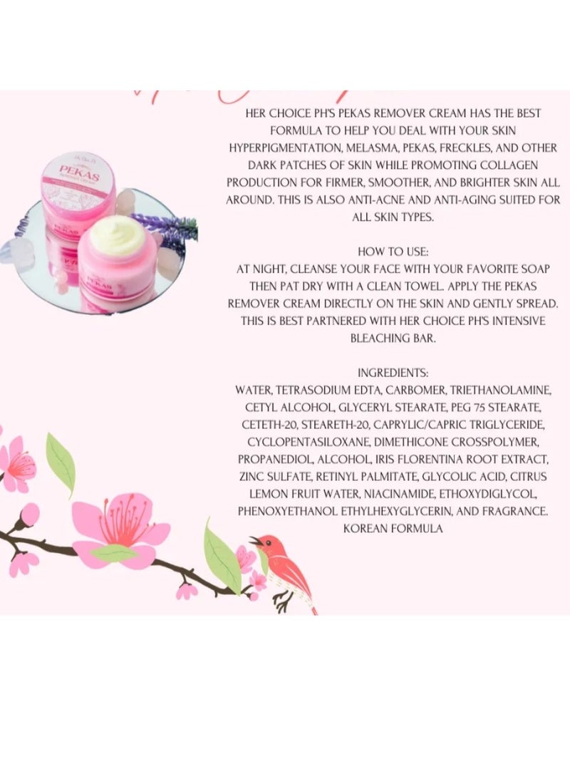 Her Choice Ph Pekas Remover Cream,50g  - Image 2