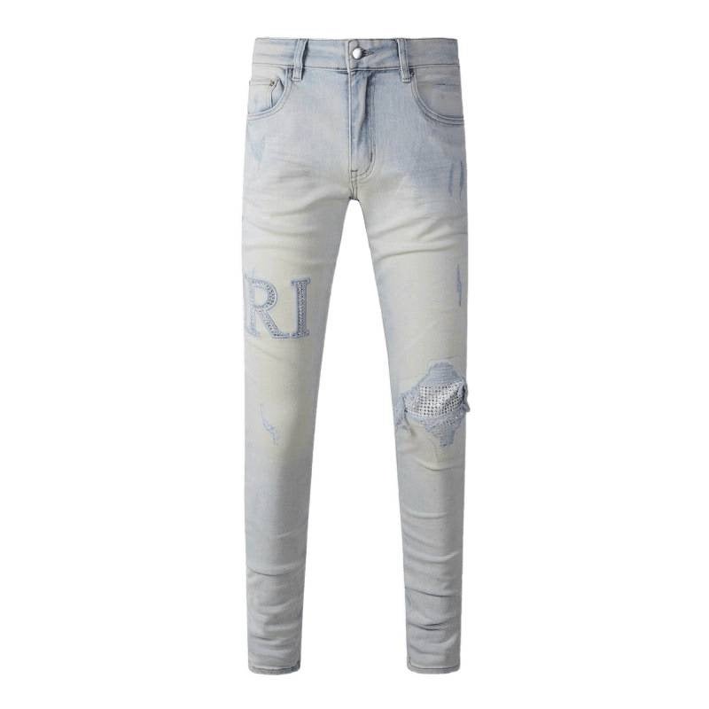 Unisex Casual Daily Denim Jeans - Image 5