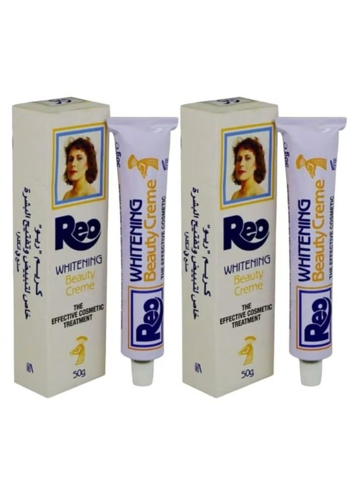 REO 2 pieces of beauty whitening cream 2*50g