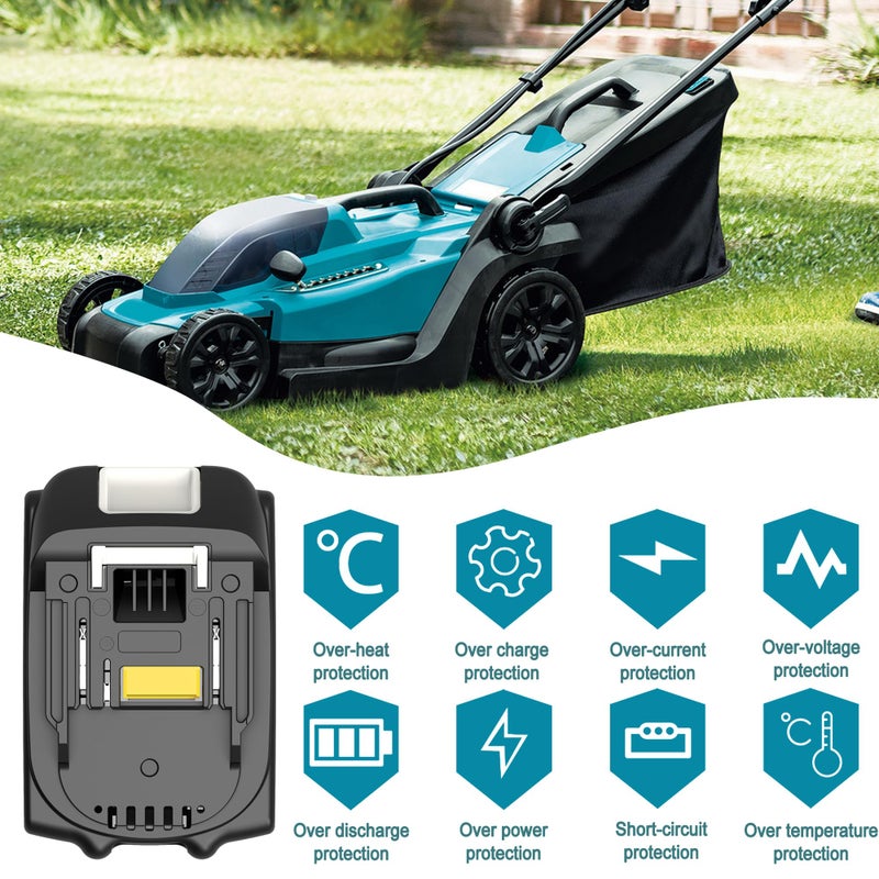 Chaunven 2 Packs 5.0Ah 18V Battery Replacement For Makita 18V Battery Bl1850B Bl1840B 1860B Bl1830B Bl1815B Compatible With Makita 18 Volt Cordless Power Tool And Charger - Image 4