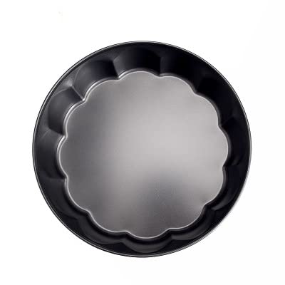 WRINGO Carbon Steel Cake Moulds Muffin 6Cavity Madeleines Cake Baking Pans Bread Baking and Removable and Dish Washer Safe Mold Set of 1 - Image 1
