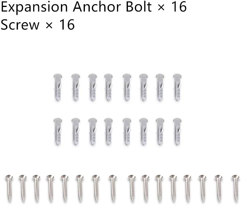 Tiberham Sun Shade Sail Hardware Kit, Heavy Duty Anti-Rust Rectangle/Square Shade Sail Installation for Patio Lawn and Garden (44 Pcs) - Image 5
