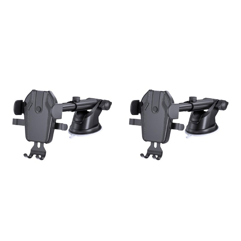 2pcs Car Navigation Phone Holder Mobile Phone Holder Car Air Outlet Phone Holder - Image 1