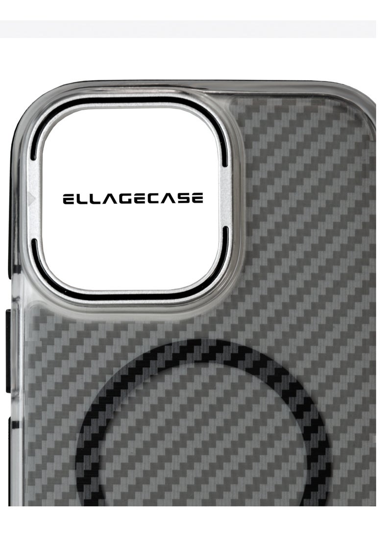ELLAGECASE Case with stand for iPhone 16 Pro, Solid Camera Protection, Shockproof, Compatible with Magsafe and Wireless Charging  - Image 2