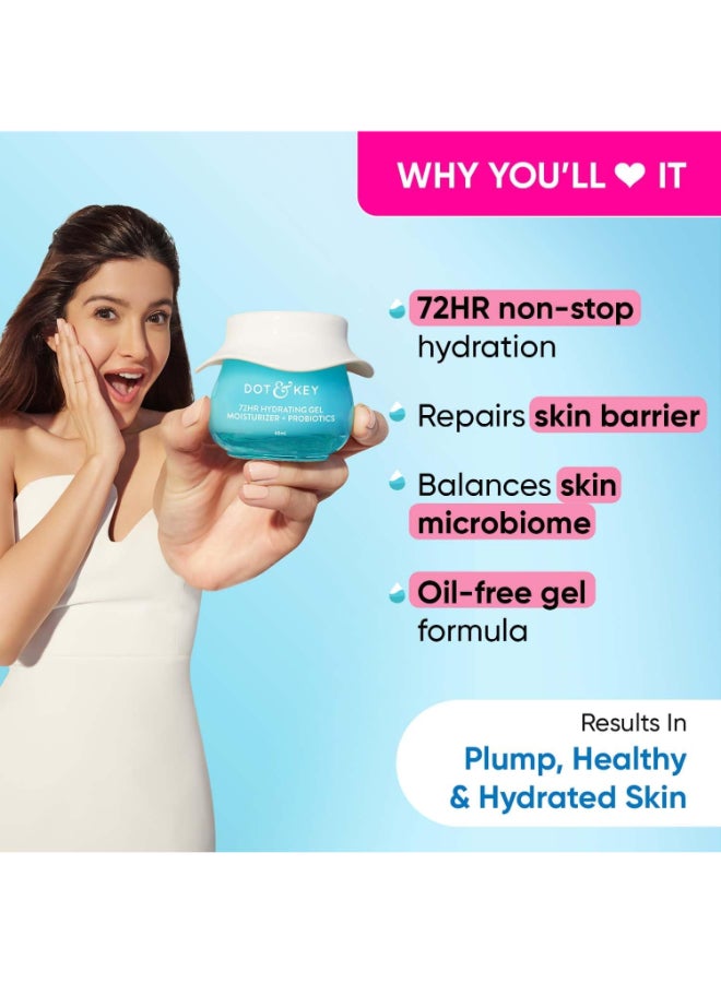 Dot & Key 72Hr Hydrating Gel + Probiotics 60Ml - Image 2