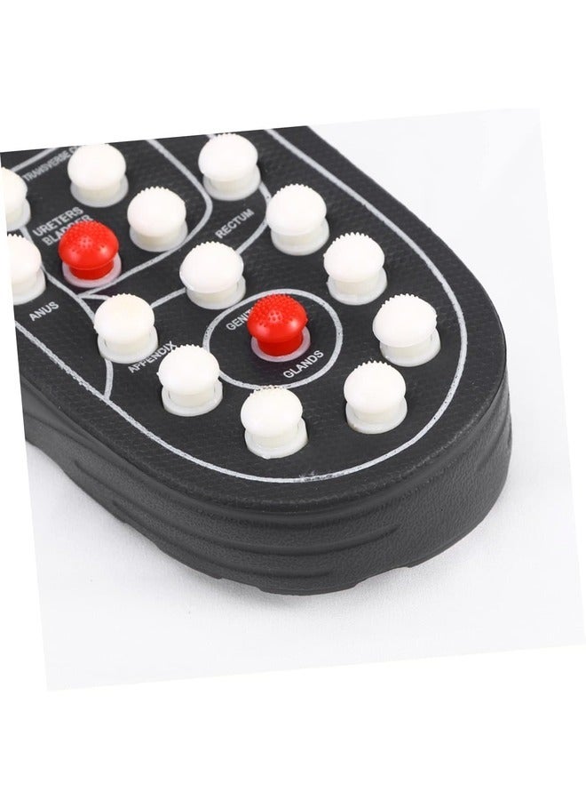 ELTRAZONE 1 Pair Rotating Reflex Massage Slippers - Arch Pain Relief Foot Massager Shoes with Magnetic Therapy (Size 44-45) - Image 3