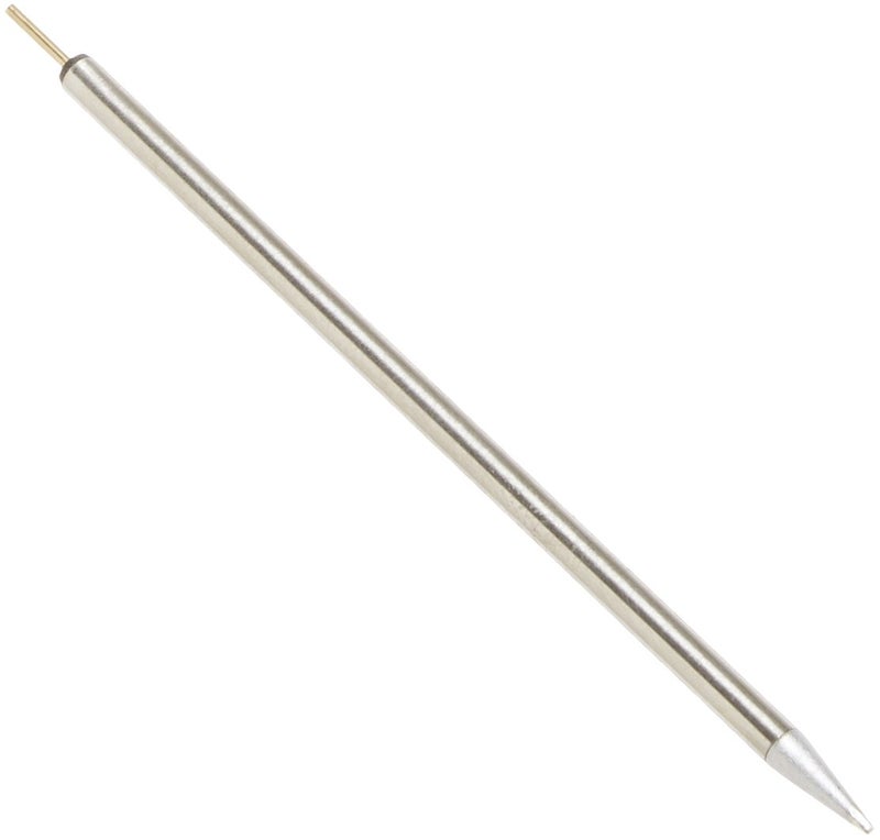 Metcal UFTC-7CHL08 Ultrafine Hand Soldering Tip Cartridge for Most Standard Applications, 775°F Maximum Tip Temperature, Chisel Long, 0.8mm Tip Size, 9mm Tip Length - Image 4