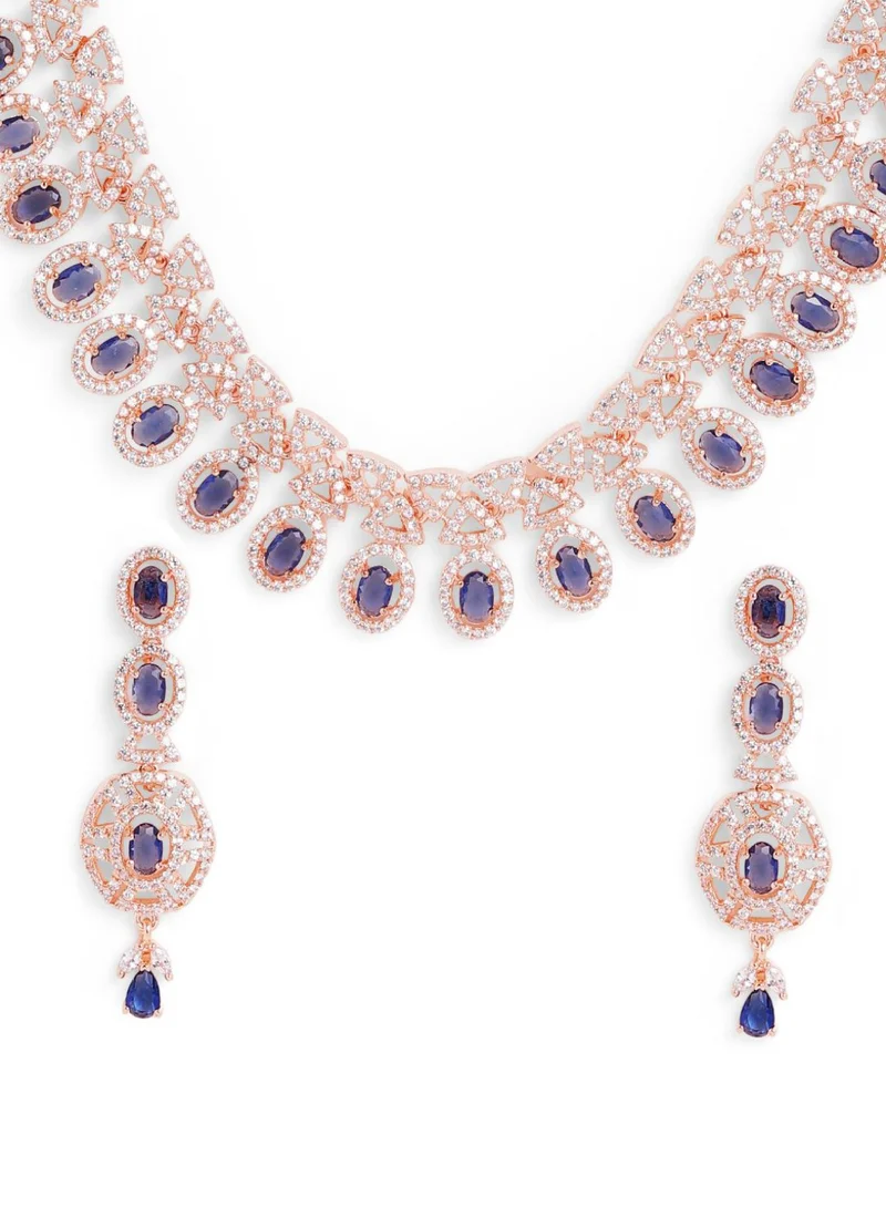 Priyaasi Rose -Studded Jewellery Set