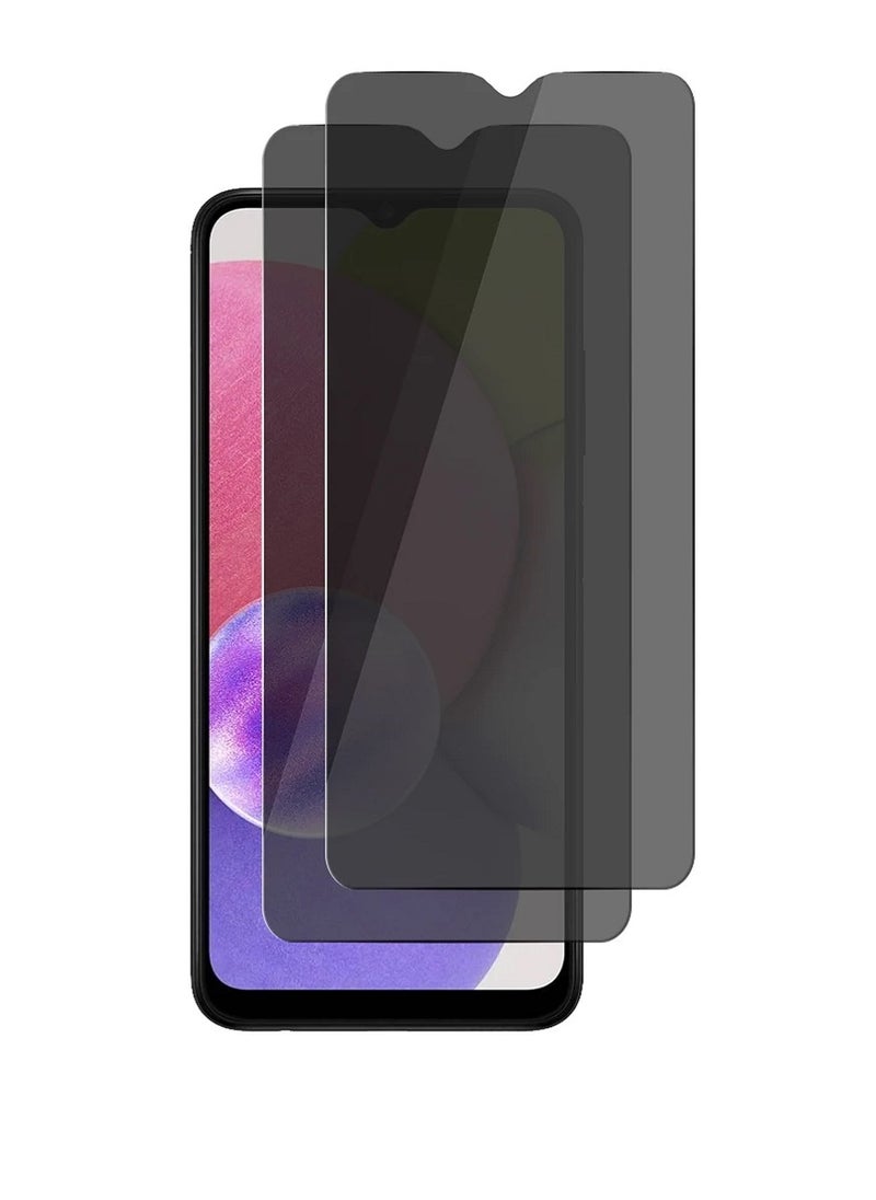 we3 2 Pieces Tempered Glass Screen Protector Anti-Spy Privacy Designed For Samsung Galaxy A32 4G Full Screen Coverage And Bubble Free - Image 1