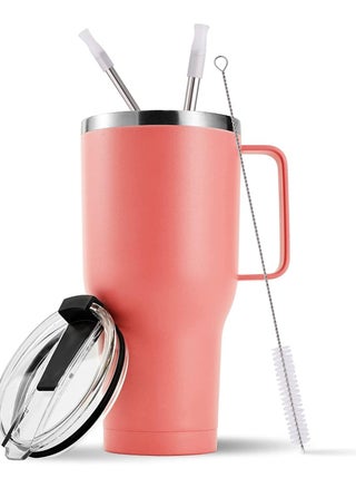 40 oz Tumbler with Handle and Straw, Insulated Tumbler with Handle Leak Proof, Large Tumbler with Lid and Straw(Pink) - pzsku/ZA85088F0D2F05F0E5EF4Z/45/_/1698295262/40a39d7e-22ab-4e75-831f-d21bcf359919