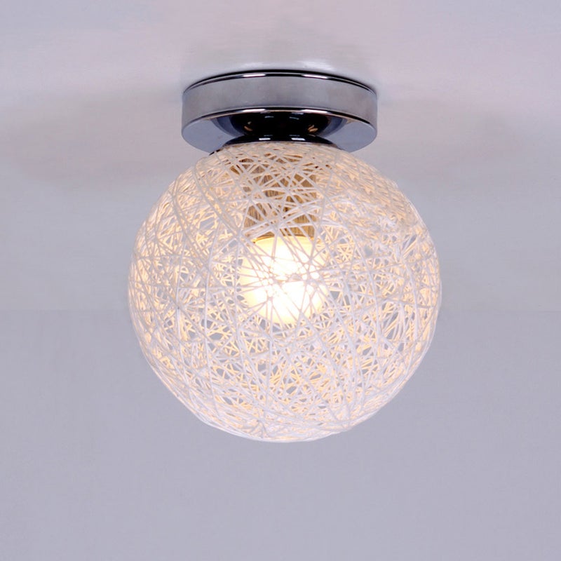 2 pcs Rattan Night Light Ceiling Decorative Ceiling Light - Image 2