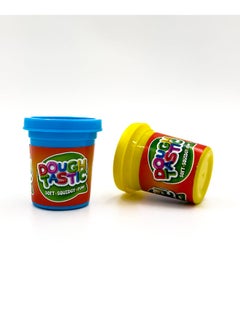RMS 4 Pack Dough (50gm) – Soft, Squidgy Fun For Kids, 3y+ – Includes Red, Green, Yellow, Blue Tub  - Image 3