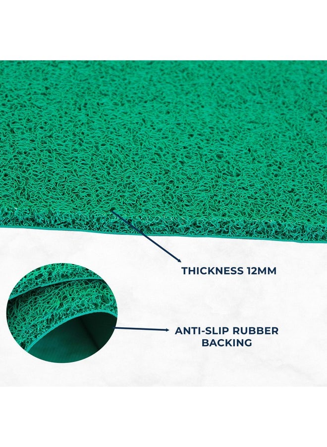 Lifekrafts Polyvinyl Chloride Cushion Noodle Floor Rectangular Mat For Entryways| Dirt/Mud Trapper|60CmX40Cm Green|Heavy Duty Waterproof Indoor/Outdoor Floor Mat For Entry,Entrance,High Traffic Areas - pzsku/ZA850E27DC1DFE0664DE3Z/45/_/1740982583/b60ec591-eaad-4085-bd61-0fe925c42878