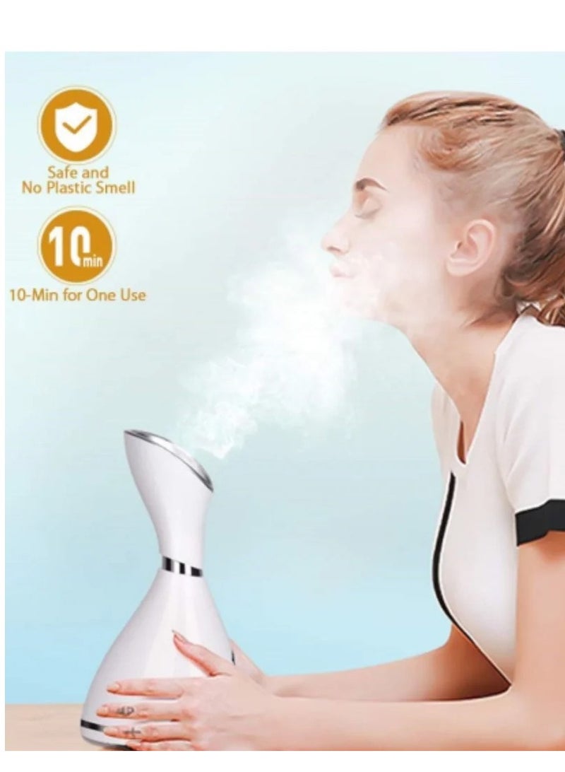 Furtey Facial Steamer with Blackhead Kit - Nano Ionic Face Steamer for Deep Pore Cleaning, Home Facial Spa, Warm Mist Humidifier, Sauna u0026 Sinuses Care - Water Refillable for Skin Care - Image 3