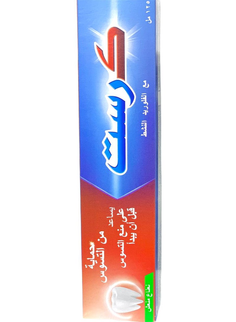 كرست معجون أسنان كريست لحماية الأسنان من التسوس بنكهة النعناع المنعش 125 مل