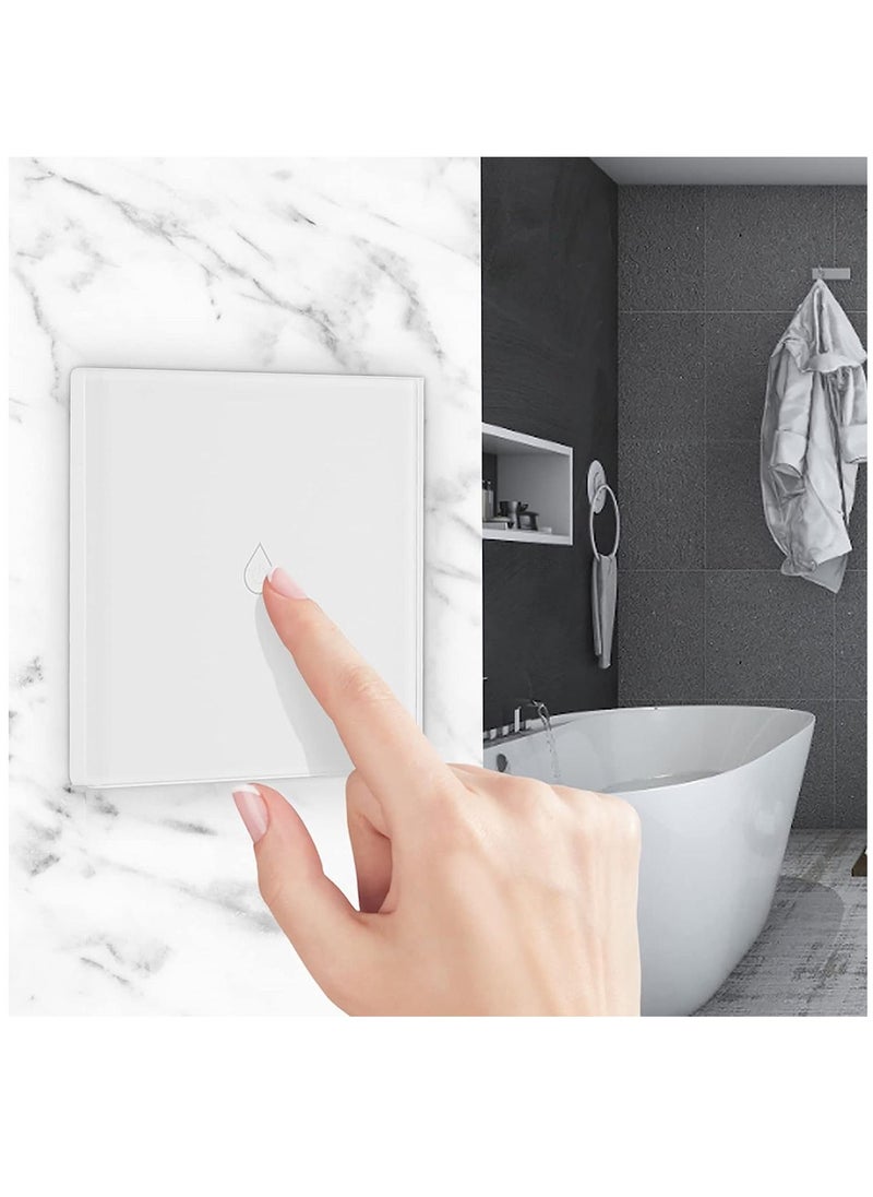 Generic - Smart Water Heater Switch WiFi Boiler Touch Glass Panel Switch Compatible with Alexa/Google Assistant - Image 1