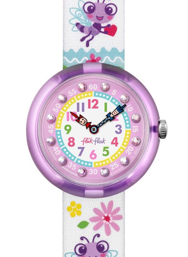 Swatch Kids Unisex Libellulina Quartz Movement Water Resistant Wrist Watch - 32 Mm - Image 1