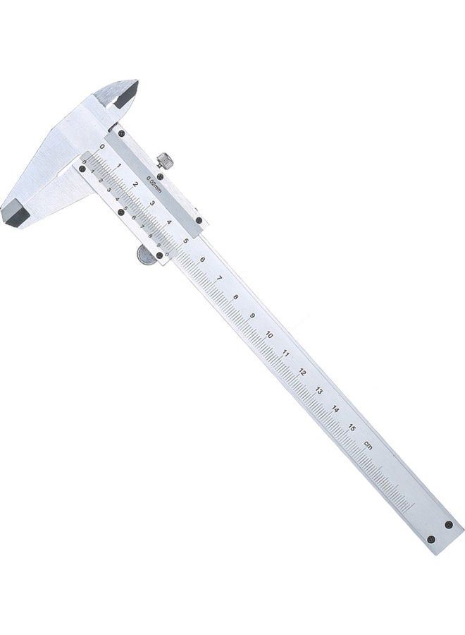 Professional 0-150mm Stainless Steel Vernier Caliper Silver - Image 1