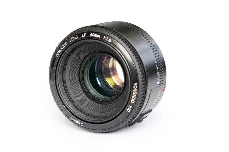 YONGNUO YN50mm F1.8 Lens Large Aperture Auto Focus Lens Compatible with Canon EF Mount EOS Camera - Image 1