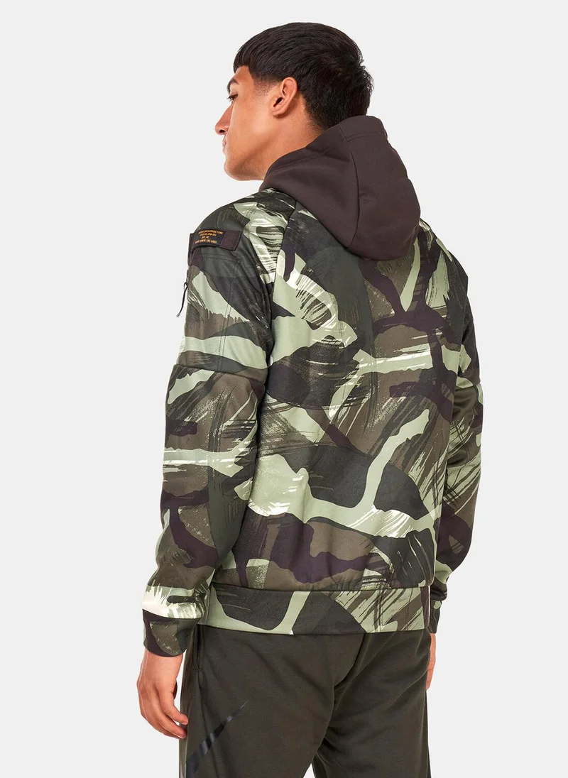 Nike Men's Therma-FIT Camo Allover Print Hoodie