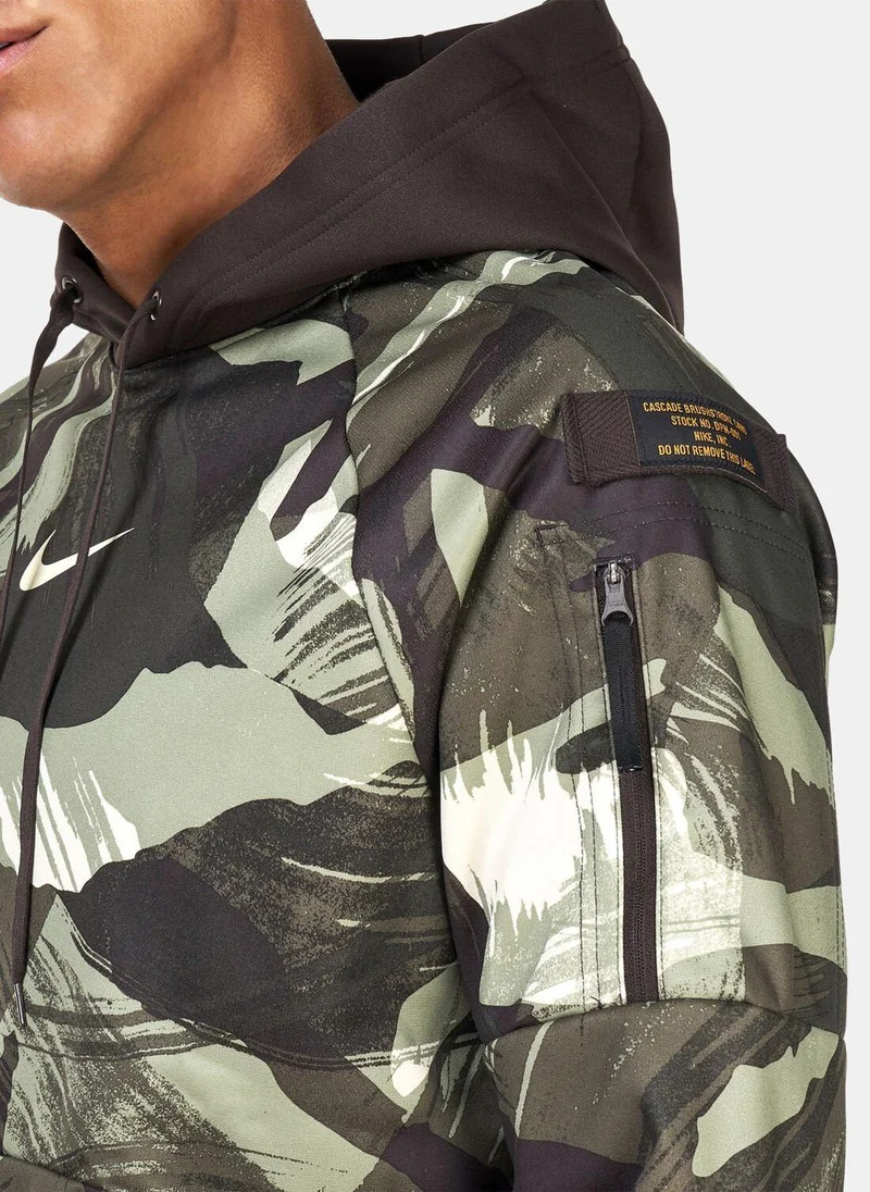 Nike Men's Therma-FIT Camo Allover Print Hoodie