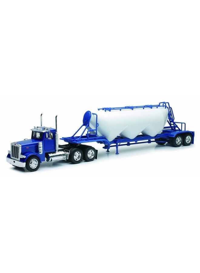 Newray Toys 1:32 Scale Peterbilt 379 With Pneumatic Trailer - Image 1
