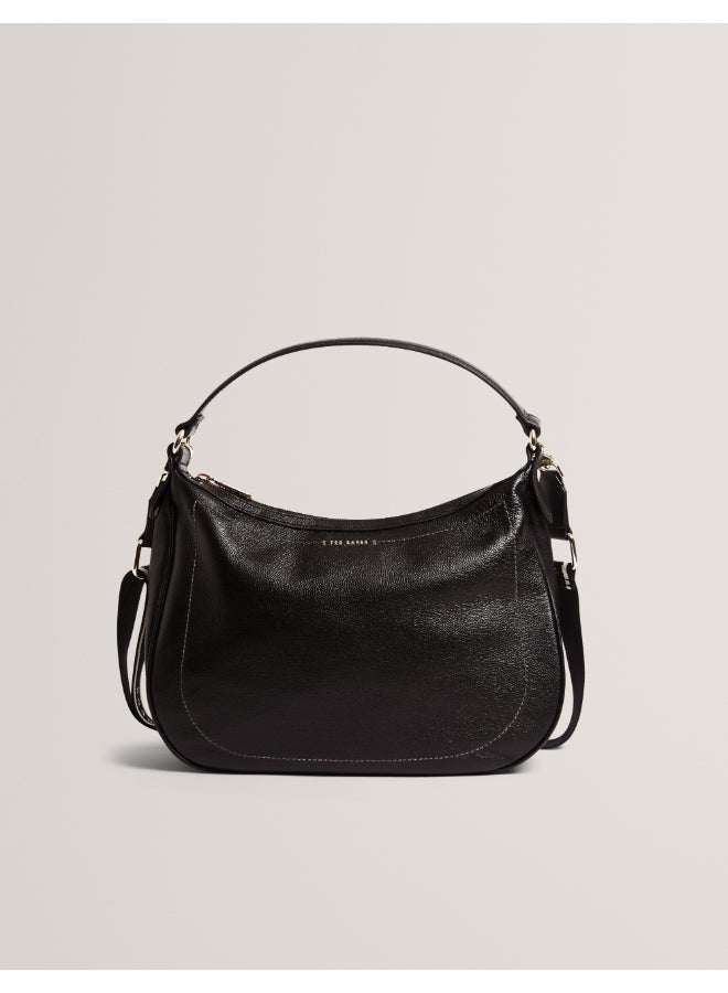 Ted Baker Webbing Large Leather Hobo Bag - Image 1