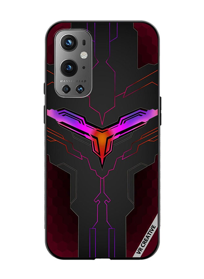 VR CREATIVE Protective Case Cover For OnePlus 9 Pro Gaming Ax Design  Multicolour - Image 1